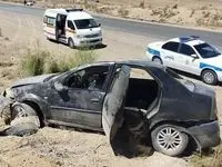 واژگونی مرگبار خودرو در این محور/ آمار جان‌باختگان و مصدومان