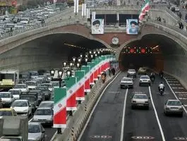 انسداد شبانه هر دو باند تونل توحید به مدت ۵ ساعت