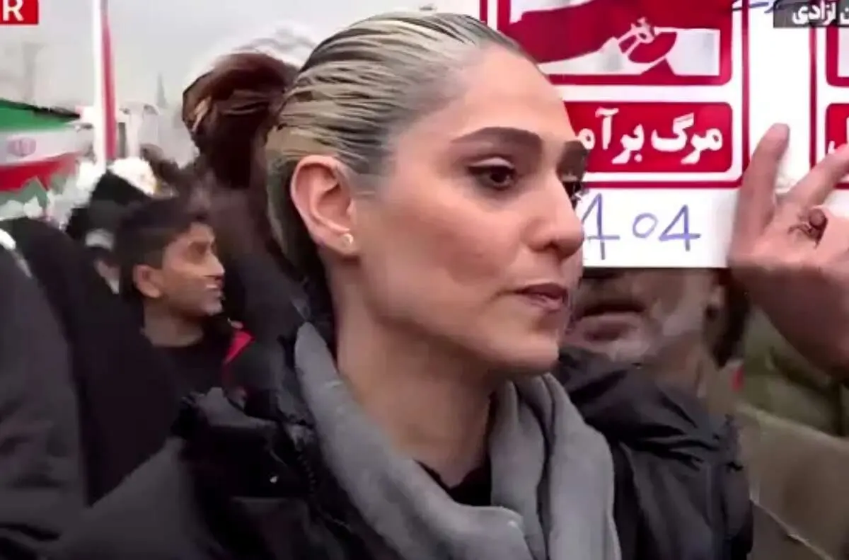 زینب خانم چهره یک راهپیمایی ۲۲ بهمن امسال بود