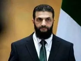 اولین تصویر از همسر جولانی در یک دیدار عمومی/ تصاویر