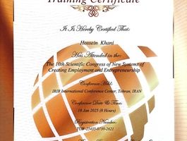 حسین  خانی کارشناس و مشاور صنعت طلا و جواهر