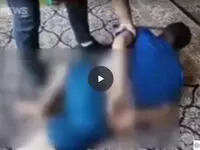 لحظه دستگیری سارقی که موبایل یک دختر رزمی کار را به سرقت برد