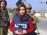 فیلم بی شرمی سربازان اسرائیلی با خبرنگار زن