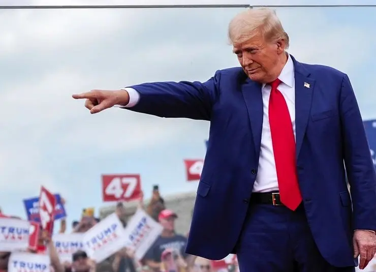 ترامپ‌ پس از تهدید ایران رقصید!