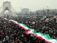 خانم محجبه موتورسوار در راهپیمایی پیروزی انقلاب اسلامی + عکس